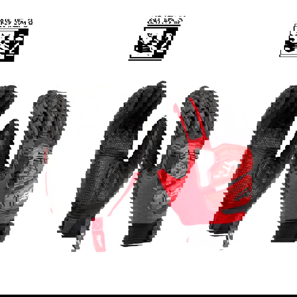 Work & General Purpose Gloves; Glove Type: General Purpose; Impact ; Application: Back-of-Hand Protection; Light Material Handling; General Work; Landscaping; Automotive ; Lining Material: Synthetic Leather ; Back Material: Polyester